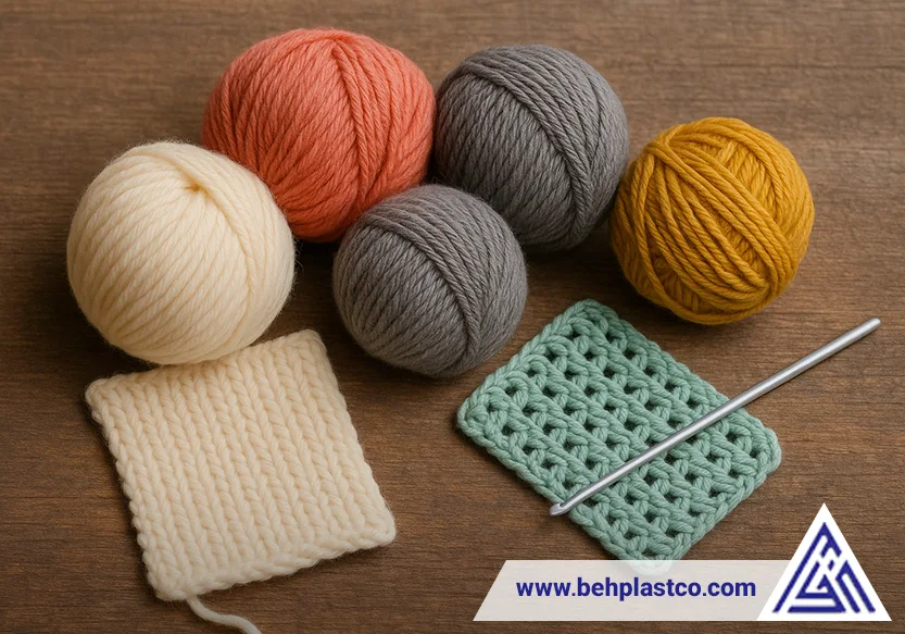 نخ مناسب برای بافتنی و قلاب بافی 